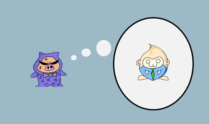 苦手な人を思い浮かべる